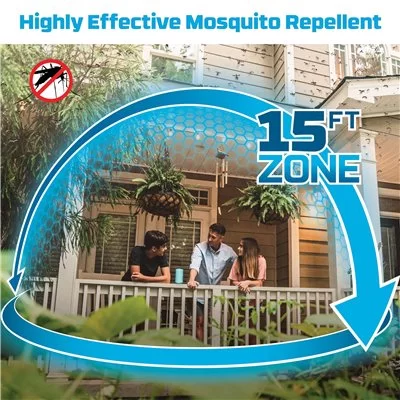 Bouclier anti moustique pour patio