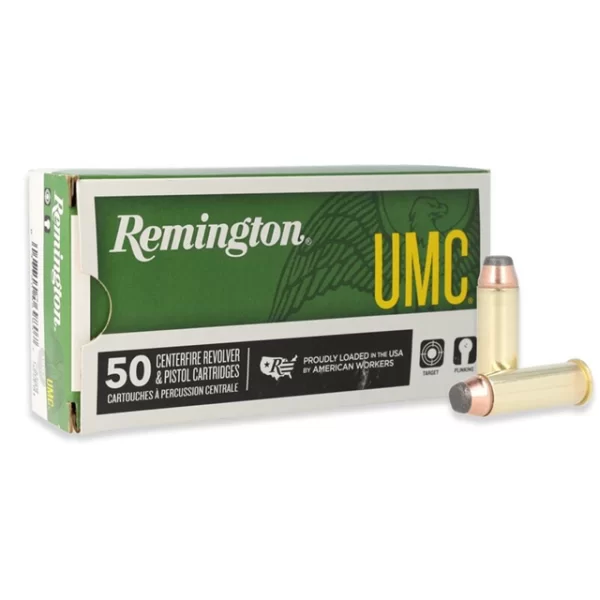 Remington UMC 50 Centerfire Pistol & Revolver Cartidges  44 Remington Magnum 180gr JSP l44MG7