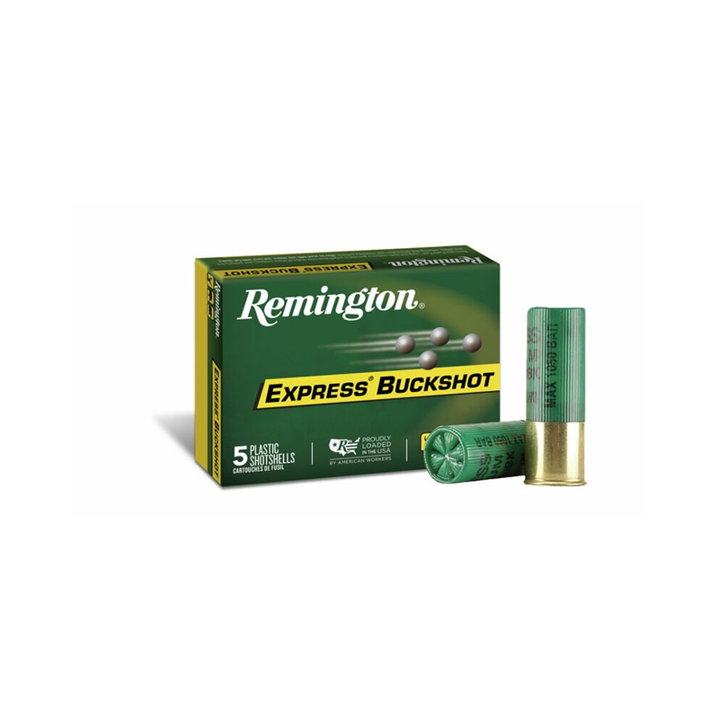 Remington Buckshot 12ga 2 3/4 1325fps 9 Pellets 00 Buck