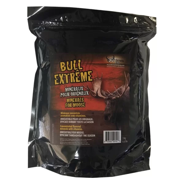 Bull extrême moose minerals with synthetic urine 3k