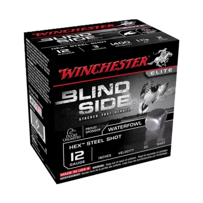 Winchester elite blind side high velocity 12 gauge 3 1/2 1675fps 1 3/8 oz 6 shot
