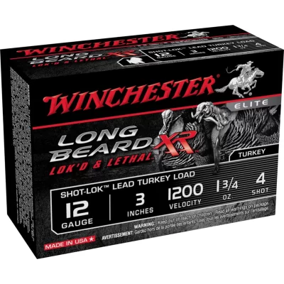 Winchester long beard XR 12ga 3 1/2 1200fps 2 oz  4 shot