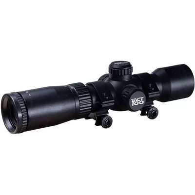 Excalibur scope Tact 100 1.5- 5 X 32mm, 30mm tube, multi-colour illuminated multirange reticle to 100yd
