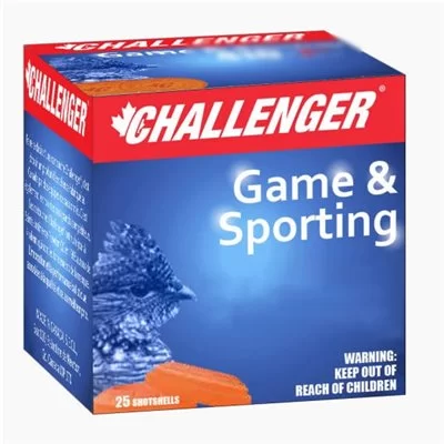 Challenger Game & Sporting, 28ga, Shot size 6, 3/4 oz, Bullet lenght 2 3/4, 1330fps