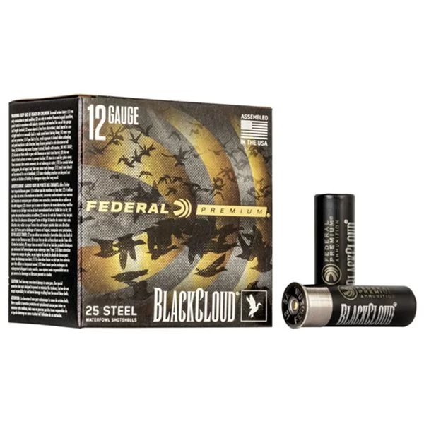 Federal Premium Blackcloud Steel 12GA 3 1/2" 1500 fps 1 1/2 oz BB Shot