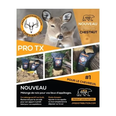 Chestnut Pro-TX chevreuil 1K mix of nuts 100% natural