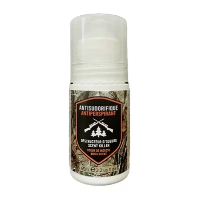 Destructeur d'odeurs antisudorifique odeur de mousse 65ml