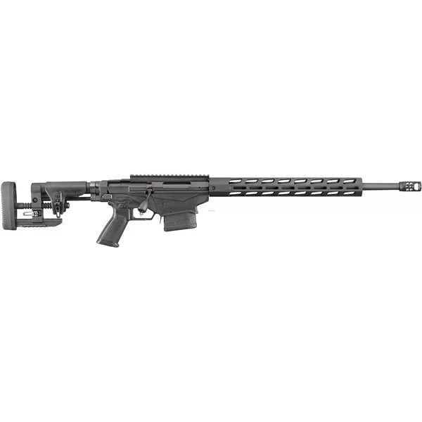Ruger precision rifle gen 3 6.5 crm 24in 10rd adj stk M-lok hanguard ambi safety hybrid muzzle