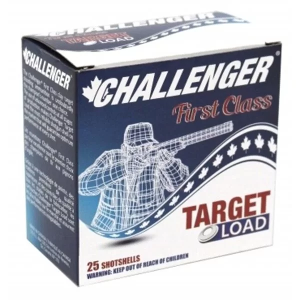 Challenger CASE OF 250 rounds 2 3/4 1 1/8 oz shot 8