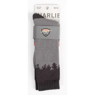 Sportchief man charlie sock flint or black