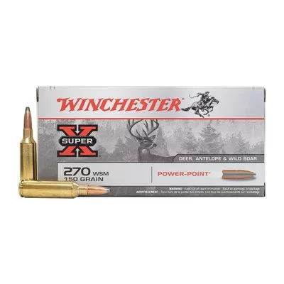 Winchester Power point 270 wsm 150gr