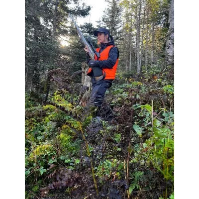 Sportchief safety vest Jason morneau moose bete de chasse