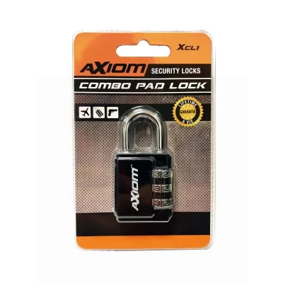 Axiom xcl1 combo pad lock