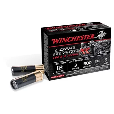 Winchester Double X High Velocity Turkey Load 12ga 3in 1300 Fps 1 3/4 Oz 5 Shot