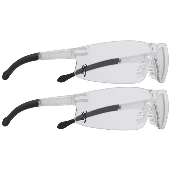 Browning shooter flex glasses clear pack of 2 