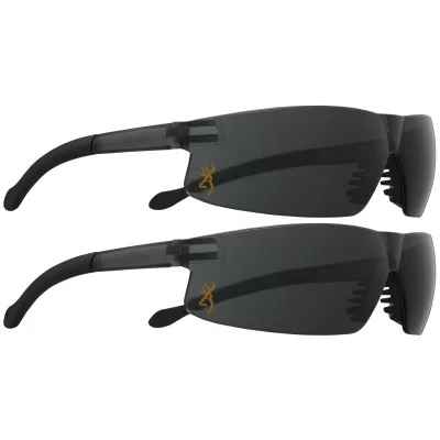 Browning lunettes flexibles pour tireurs tintée paquet de 2  