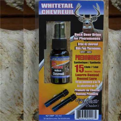Monette Kit 2 Vials Pheromone Male deer + 30 ml Scent Urine