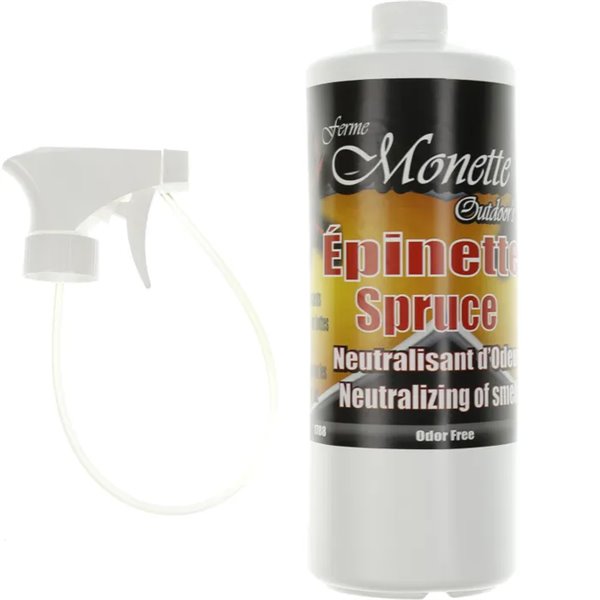 Monette Odor free Épinette en vaporisateur 1L