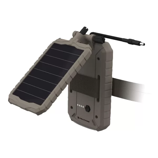 STEALTH CAM 1000, 3000 or 5000 MAH FIELDMAX EXTERNAL EX SOLAR BATTERY PACK