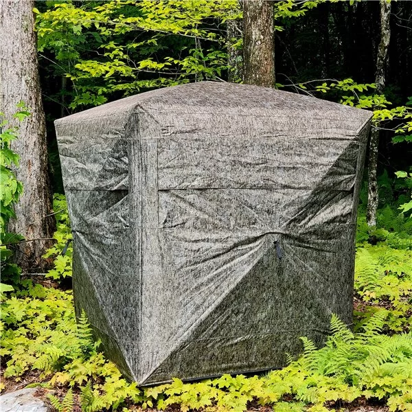 Huntnuh DELUXE GROUND BLIND SEE THROUGH 360°