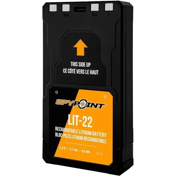 Spypoint Lit-22 Rechargeable Lithium Battery