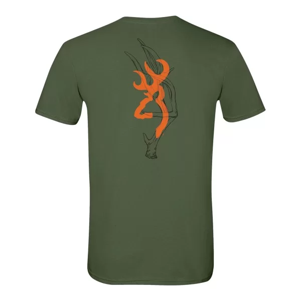 Browning Antler Overlay Buckmark shirt