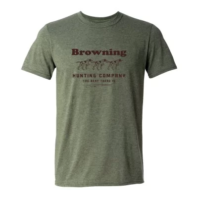 T-shirt Browning à trois chiens