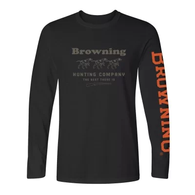 Browning Three Dog Shirt Longue Sleeve