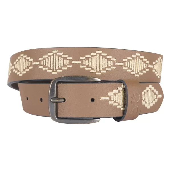 Ceinture brodée Browning pour femme