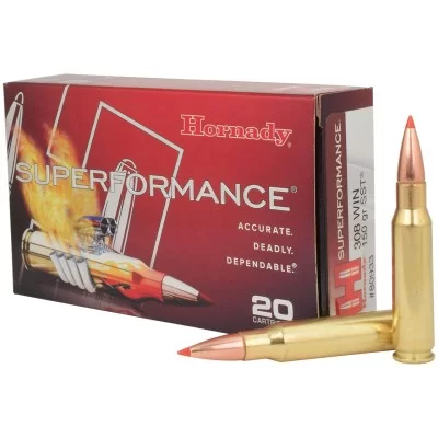 Hornady Superformance, 308 WIN, 150gr, SST