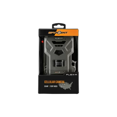 Spypoint Flex-M Dual SIM Multi Network LTE Cellulaire Trail Camera