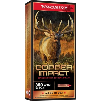 Winchester 300 WSM 180gr Copper Impact