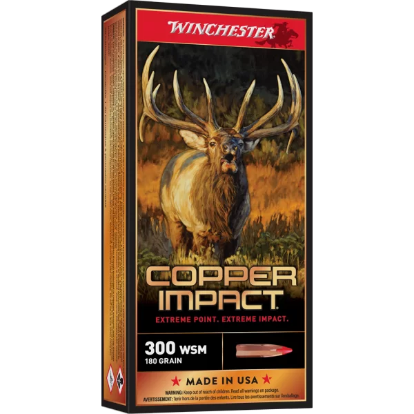 Winchester 300 WSM 180gr Copper Impact