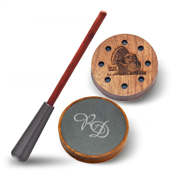 Recall Designs Turkey Friction Call - Pot Call (Black Walnut)