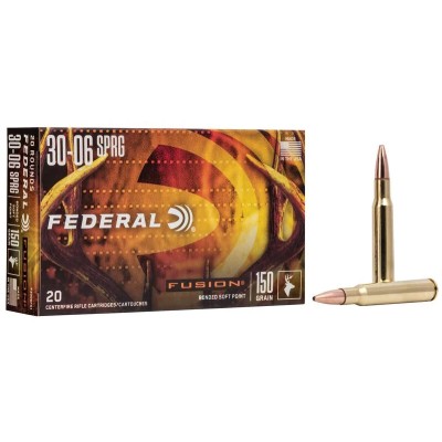 Federal Fusion 30-06 SPRG 165gr Bonded Soft Point