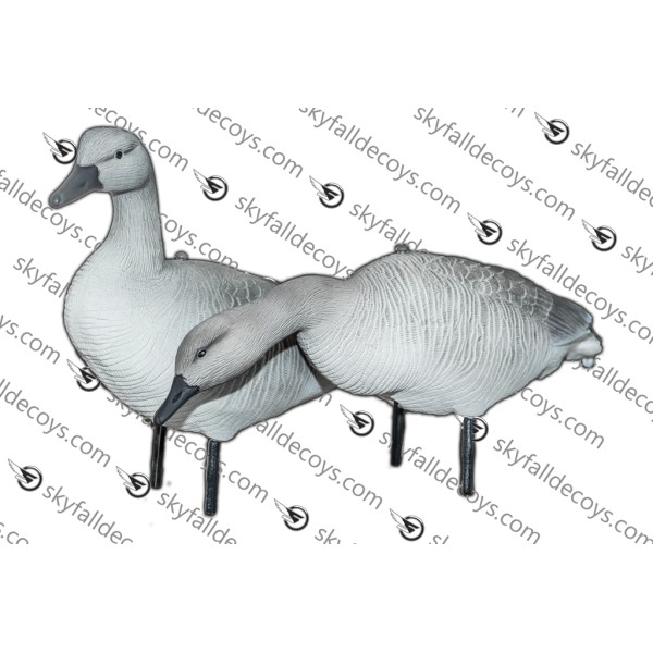 Skyfall Decoys - Juvenile Snow Goose - (12 pack)