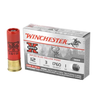 Winchester Super X Rifles Slug Hollow Point Deer 12ga 3p 1760 Fps 1 oz