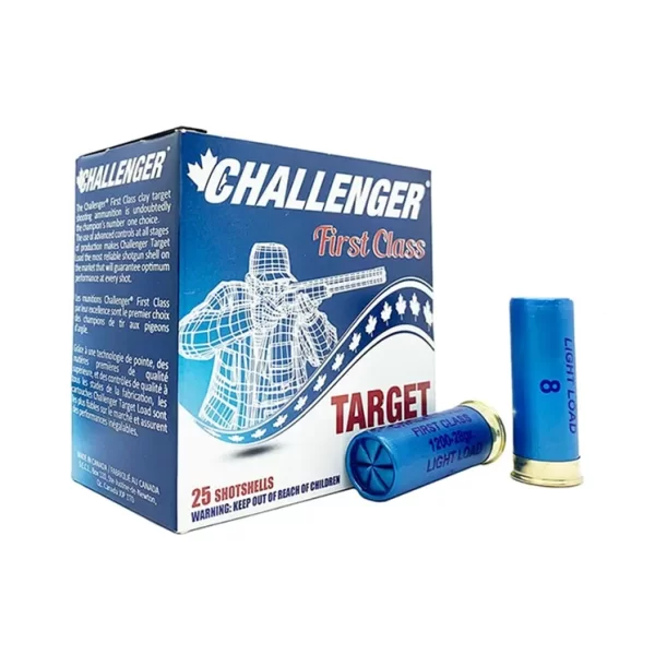 Challenger Target Load Handicap 12ga 2 3/4 1 1/8 Oz shot 7.5 high velocity 1200fps