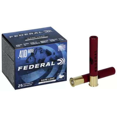 Federal Game Load Hi-Brass 410 Bore 3in 1135 Fps 1 1/16 Oz 7 1/2 Shot