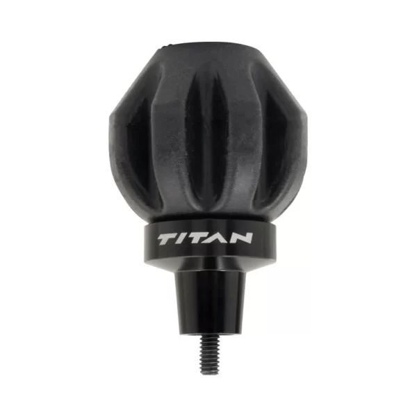 Titan Crossbow Bolt De-Cocking Head, Standard Arrow Threads, Black