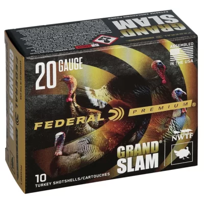 Federal Premium Grand Slam Turkey 20ga 3in 1185 Fps 1 5/16 oz 5 Shot