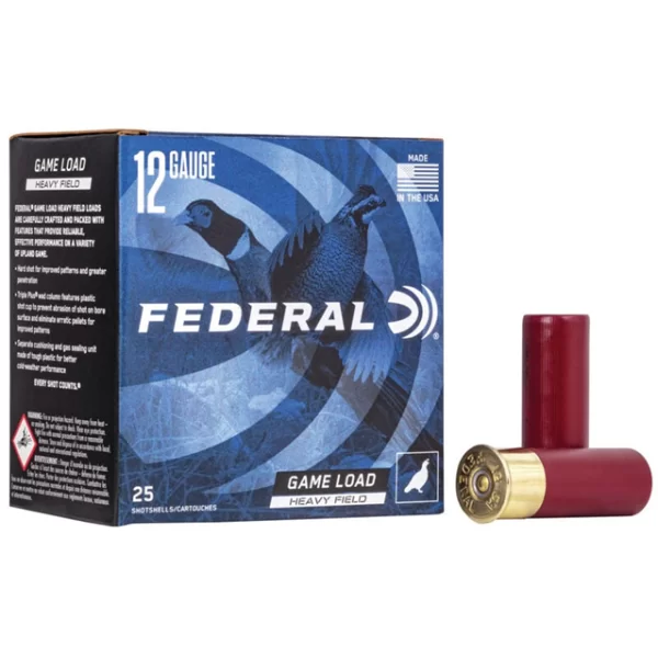 Federal Game Load 12ga 2 3/4in 1220Fps 1 1/4 oz 5 Shot