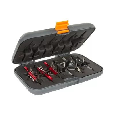 Allen Company Titan Broadhead Box & Caddy - Holds 6 Broadheads with Closed Width Up to 1-3/8" - Outdoor Storage for Bow,