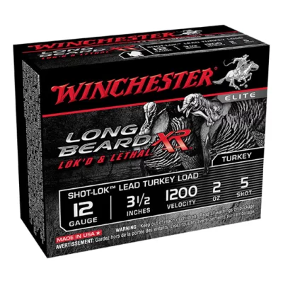 Winchester Long Beard XR Turkey Load 12ga 3 1/2in 1200 Fps 2 oz 5 Shot