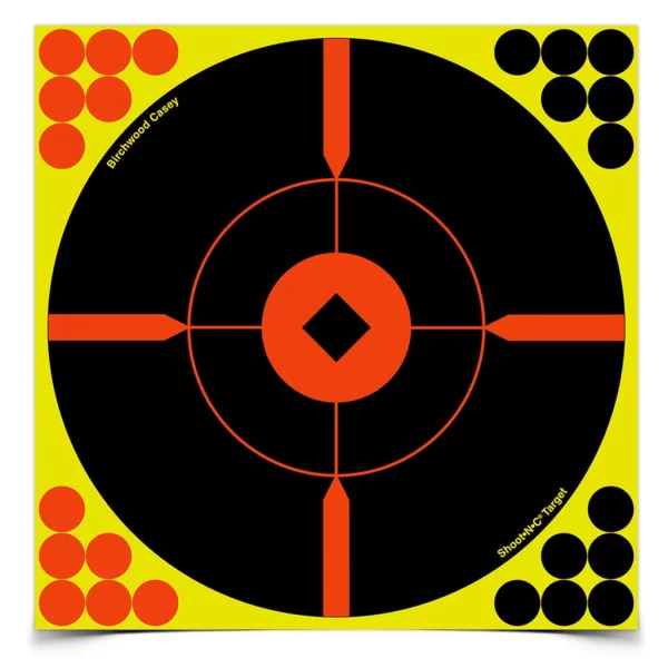 Shoot.N.C. 50 Self-Adhesive Targets 8in x 8in 200 Repair Pasters