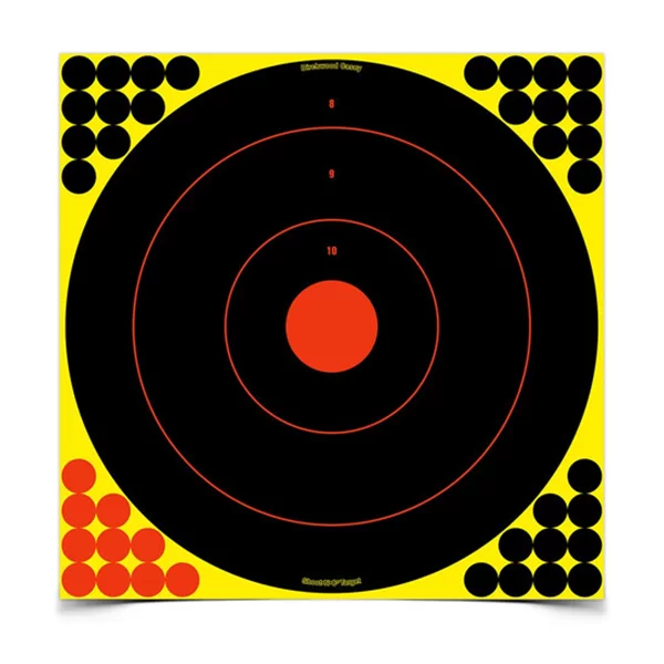 Shoot.N.C 5 Self-Adhesive Targets 17.25in x 17.25in x 200 Repair Pasters