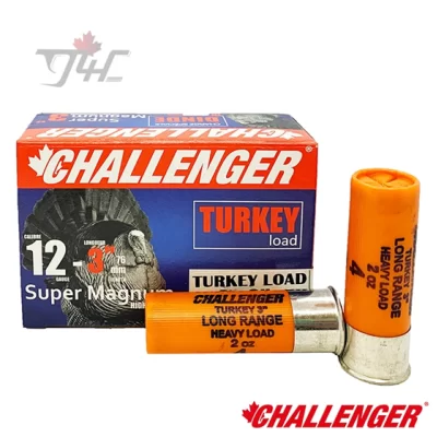 Challenger super magnum turkey load 12ga #4 3" 76mm 2 oz