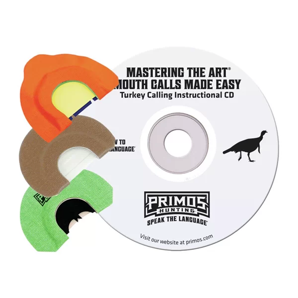 Primos Turkey Mouth Calls Kit of 3 + CD