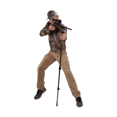 Allen Company Axial Monopod Shooting Stick & Rest, 61" Max Height, Olive