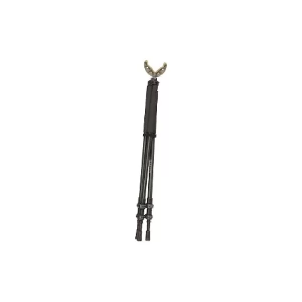 Allen Company Axial Shooting Stick, Tripod/Bipod/Monopod, 61" Max Height, Black